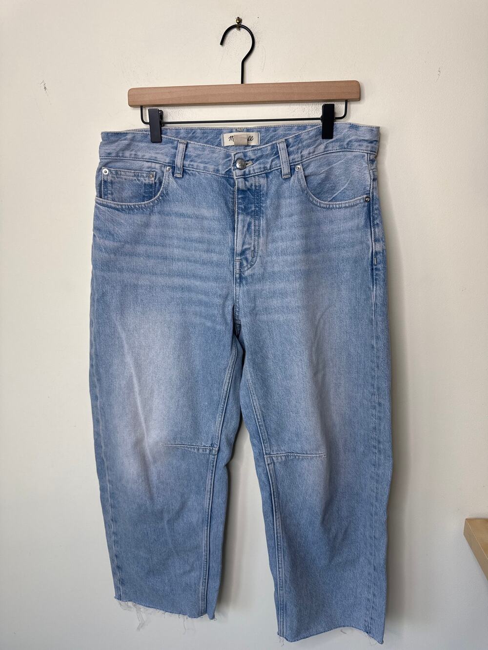 MADEWELL The Petitie Darted Barrel Leg Jean Style NU348 Size 29P NWT